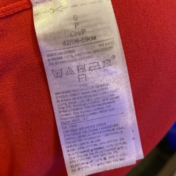 Banana Republic red button down cardigan longsleeve sweater shirt casual blouse​ - Picture 11 of 12